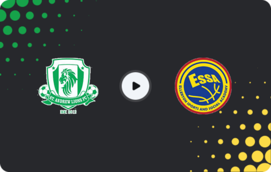 Where to watch St. Andrew Lions — Ellerton, Premier League, 25.02.2026