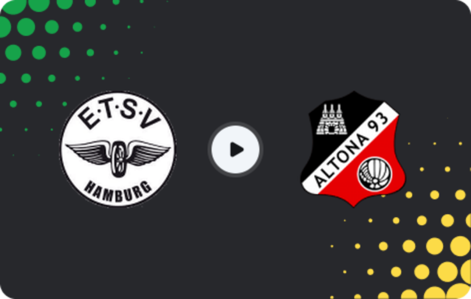 Where to watch ETSV Hamburg — Altona 93, Friendlies Clubs, 29.01.2026