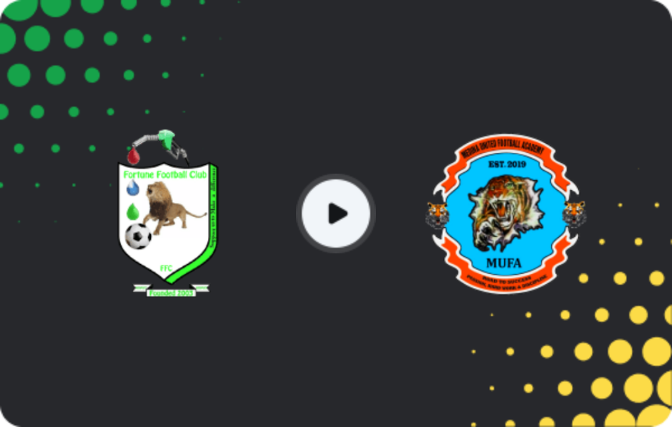 Where to watch Fortune — Medina United, GFA League, 31.01.2026