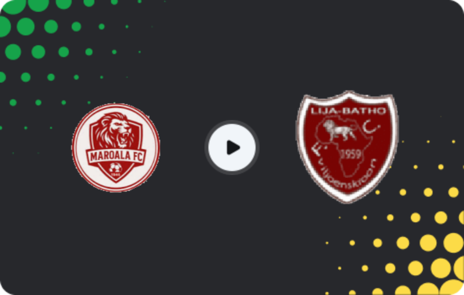 Where to watch Maroala — Lijabatho, Premier League, 01.02.2026