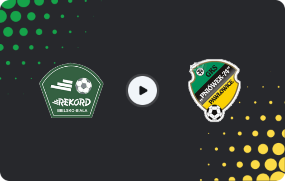 Where to watch Rekord Bielsko-Biała — Pawłowice Śląskie, Friendlies Clubs, 14.02.2026