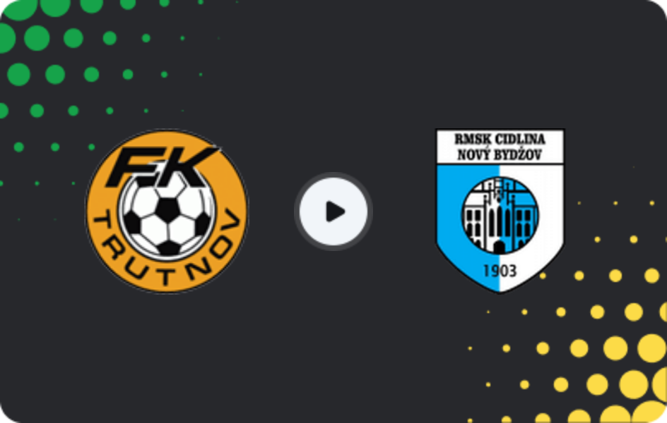 Where to watch Trutnov — Cidlina Novy Bydzov, Friendlies Clubs, 21.02.2026