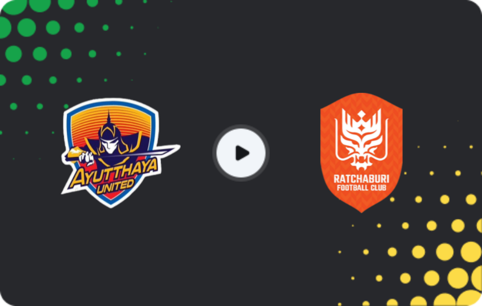 Where to watch Ayutthaya FC — Ratchaburi, FA Cup, 25.02.2026
