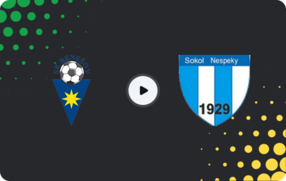 Where to watch Benešov — Sokol Nespeky, Friendlies Clubs, 28.02.2026