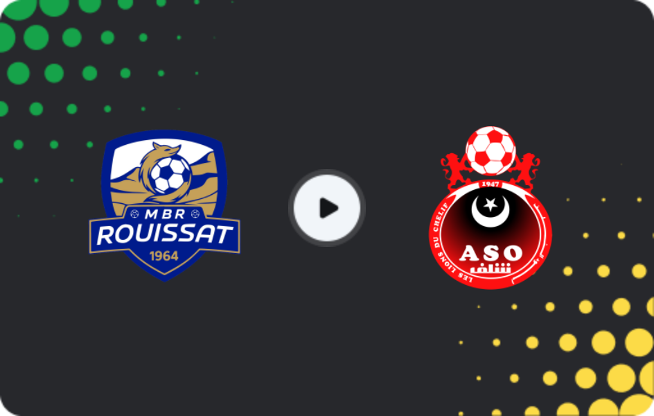 Where to watch MB Rouissat — ASO Chlef, Ligue 1, 28.02.2026