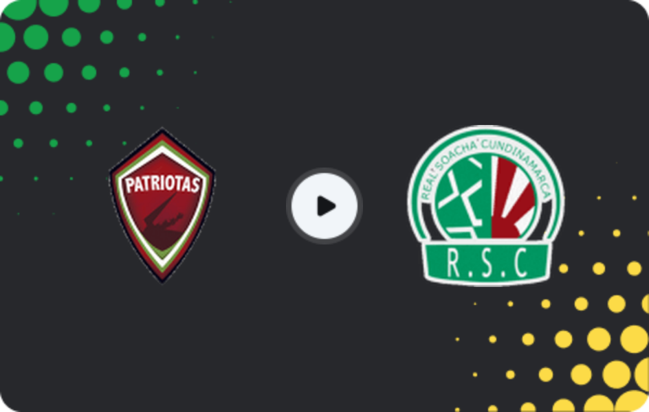 Where to watch Patriotas — Real Soacha, Primera B, 28.02.2026