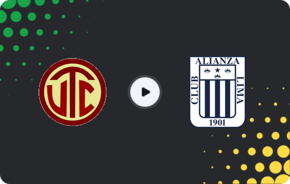 Where to watch UTC — Alianza Lima, Primera División, 28.02.2026