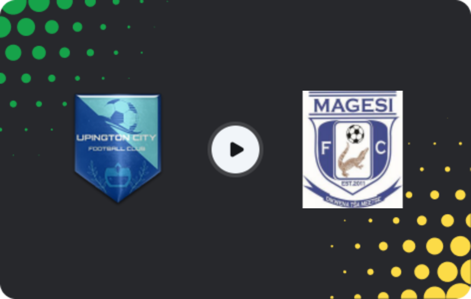 Where to watch Upington City — Magesi, Cup, 07.02.2026