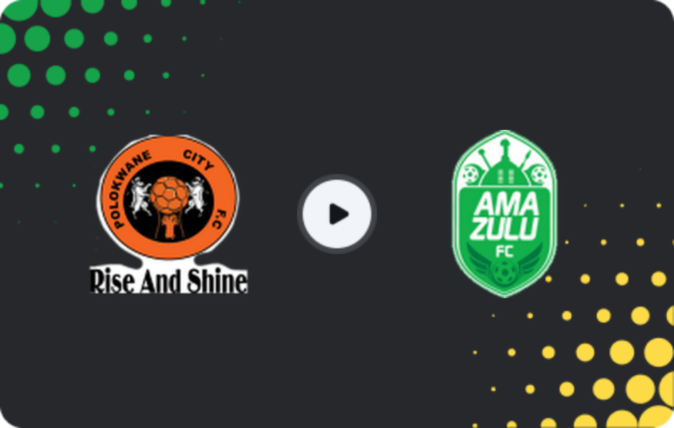 Where to watch Polokwane City — Amazulu, Cup, 10.02.2026
