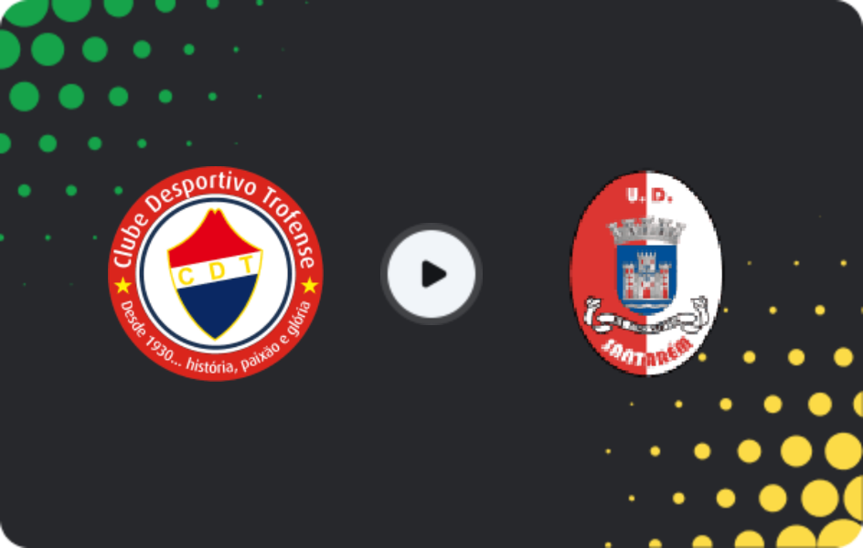 Where to watch Trofense — União Santarém, Liga 3, 15.02.2026