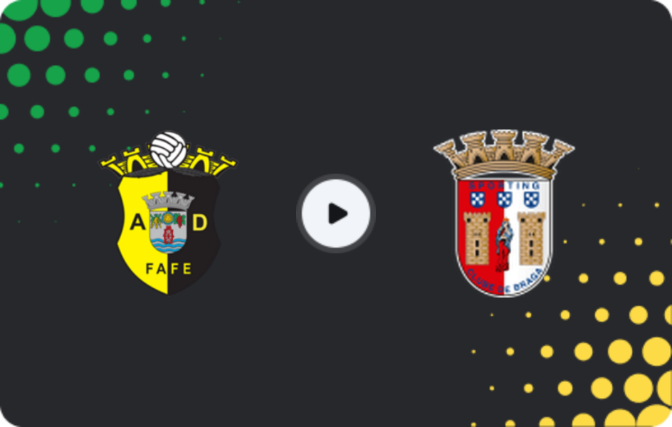 Where to watch Fafe — Braga B, Liga 3, 15.02.2026