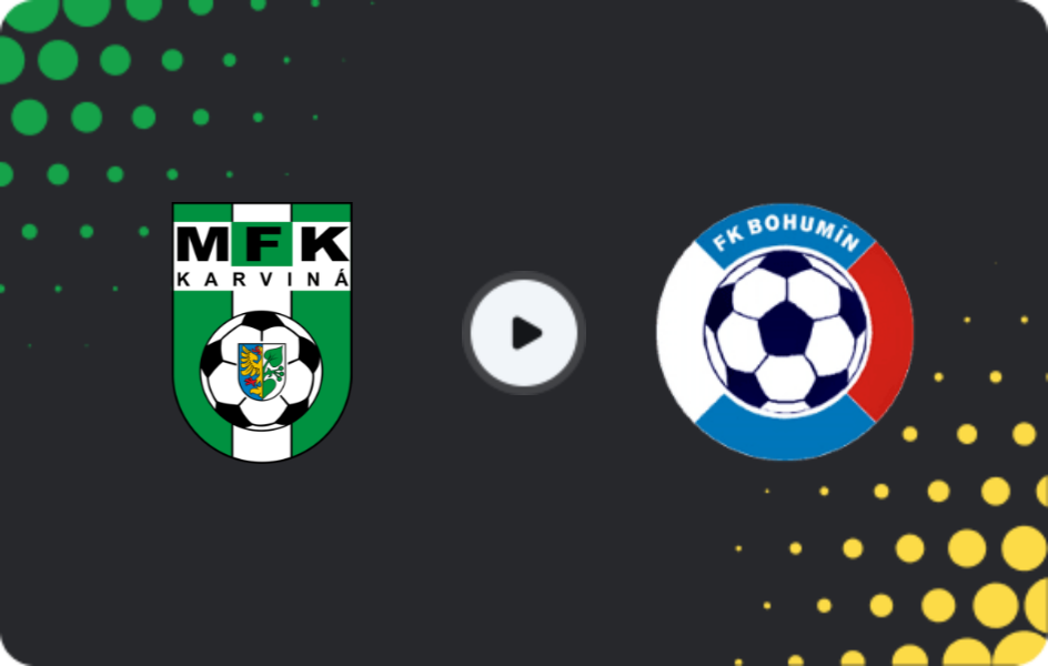 Where to watch Karviná II — Bospor Bohumín, Friendlies Clubs, 01.03.2026