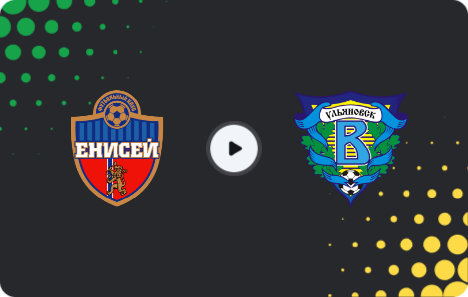 Where to watch Enisey — Volga Ulyanovsk, First League, 01.03.2026