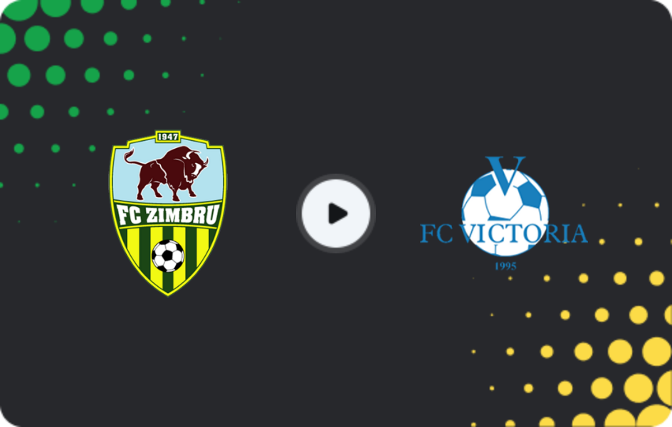 Where to watch Zimbru II — Victoria Bardar, Liga 1, 06.03.2026