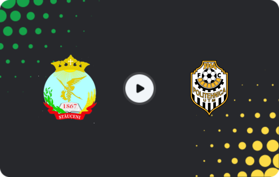 Where to watch FC Stăuceni — Politehnica UTM, Super Liga, 07.03.2026