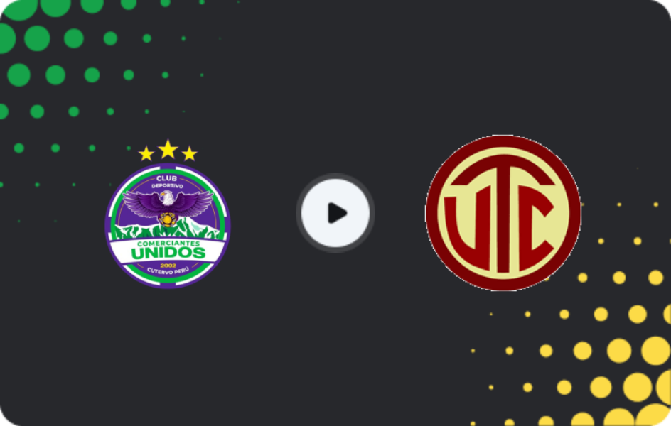 Where to watch Comerciantes Unidos — UTC, Primera División, 07.03.2026