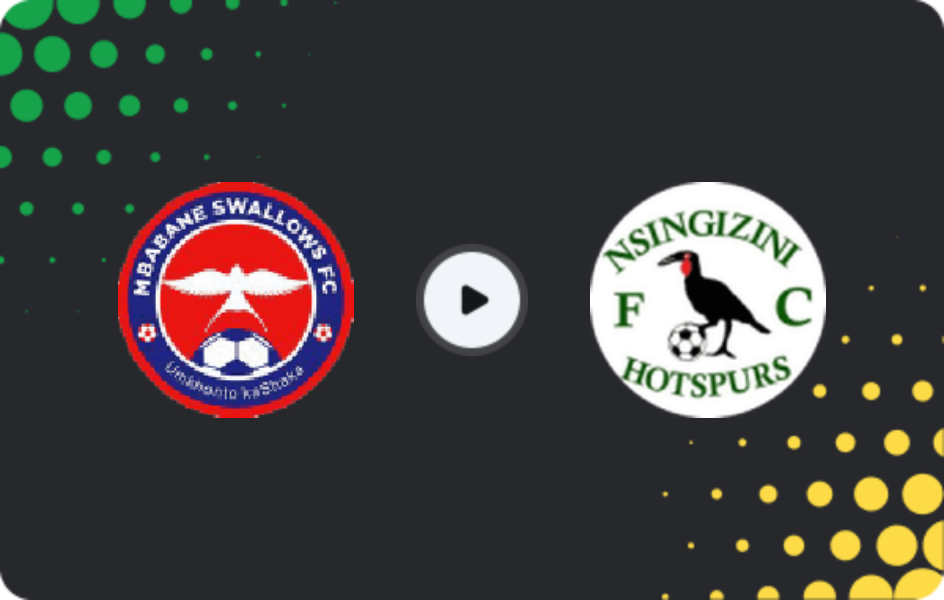 Where to watch Mbabane Swallows — Nsingizini Hotspurs, Premier League, 08.03.2026