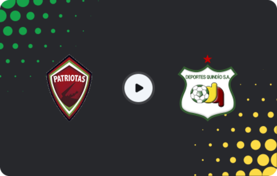 Where to watch Patriotas — Quindio, Primera B, 12.03.2026