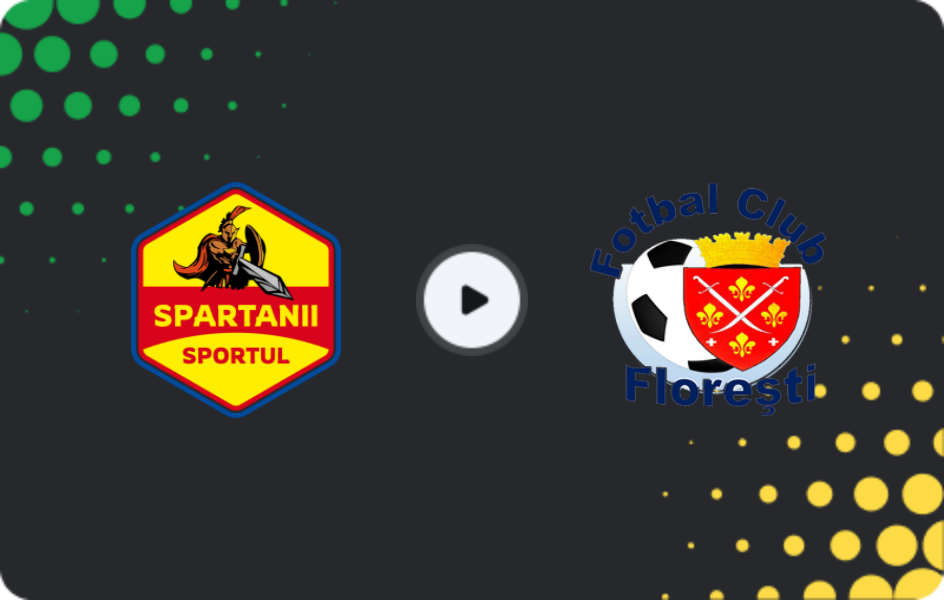 Where to watch Spartanii Selemet — Floreşti, Super Liga, 14.03.2026
