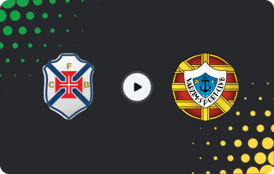 Where to watch CF Os Belenenses — Varzim, Liga 3, 15.03.2026