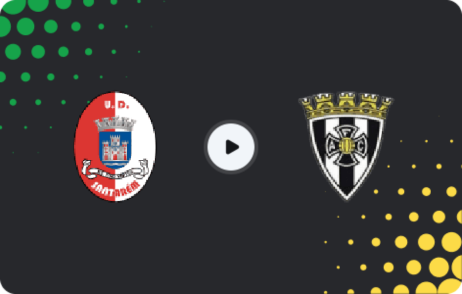 Where to watch União Santarém — Amarante, Liga 3, 15.03.2026