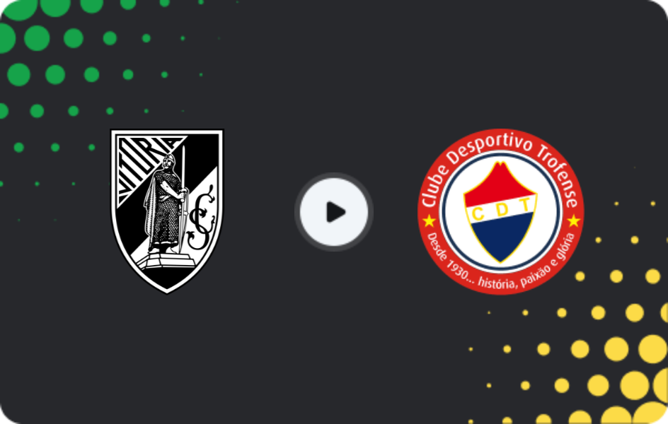 Where to watch Vitoria Guimaraes B — Trofense, Liga 3, 15.03.2026
