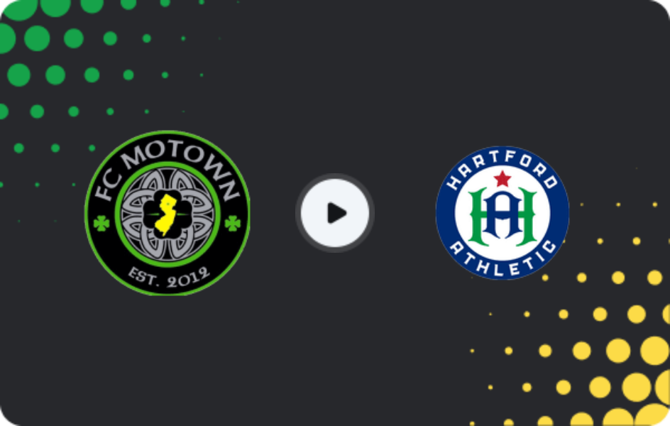 Where to watch FC Motown — Hartford Athletic, Open Cup, 19.03.2026