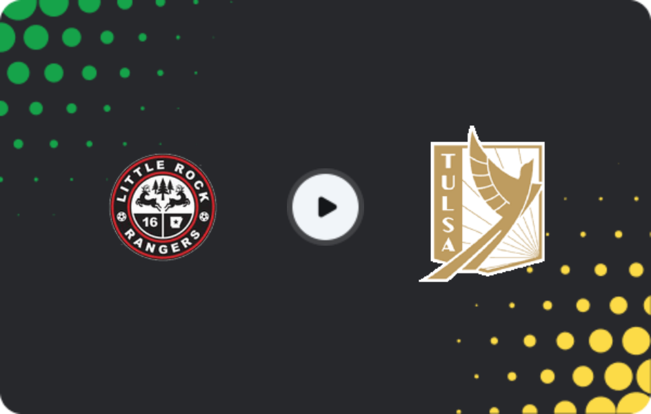 Where to watch Little Rock Rangers — FC Tulsa, Open Cup, 19.03.2026
