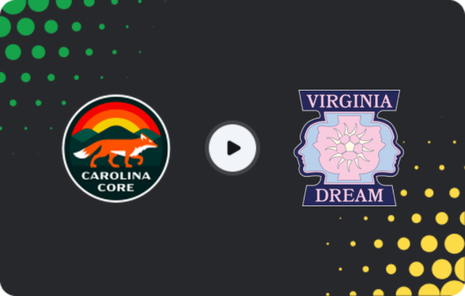 Where to watch Carolina Core — Virginia Dream, Open Cup, 19.03.2026