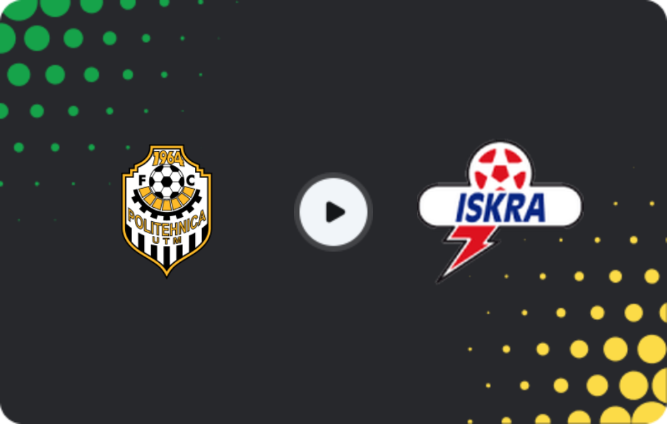 Where to watch Politehnica UTM — Iskra, Super Liga, 20.03.2026