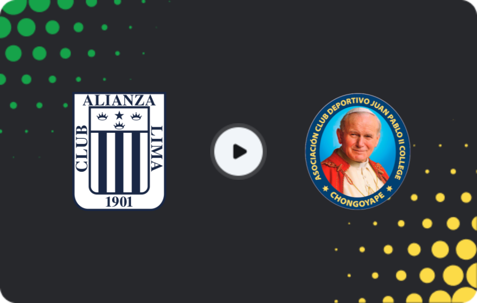 Where to watch Alianza Lima — Juan Pablo II College, Primera División, 21.03.2026