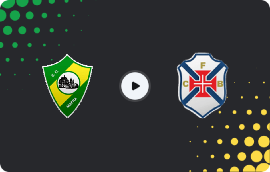 Where to watch Mafra — CF Os Belenenses, Liga 3, 22.03.2026