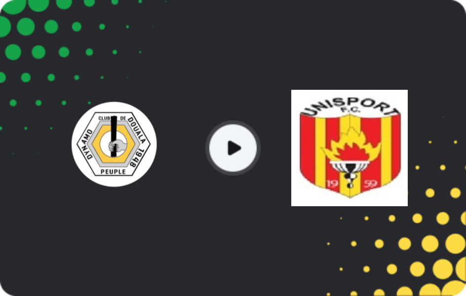 Where to watch Dynamo de Douala — Unisport Bafang, Elite One, 29.03.2026