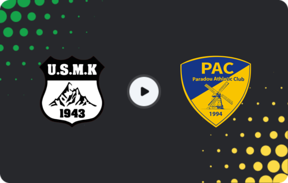 Where to watch Khenchela — Paradou AC, Ligue 1, 03.04.2026