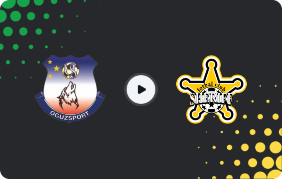 Where to watch Oguzsport — Sheriff II, Liga 1, 03.04.2026