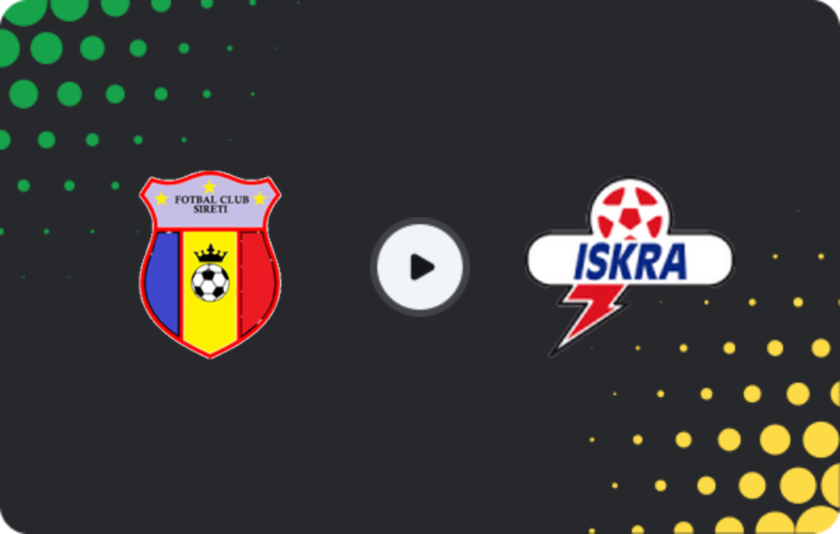 Where to watch Sireți — Iskra, Super Liga, 04.04.2026