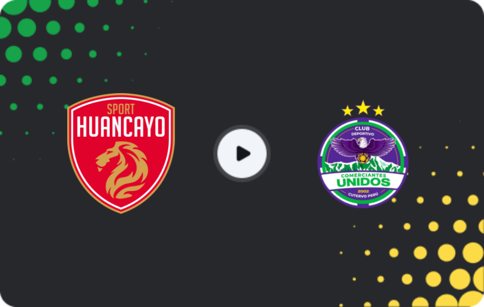 Where to watch Sport Huancayo — Comerciantes Unidos, Primera División, 04.04.2026
