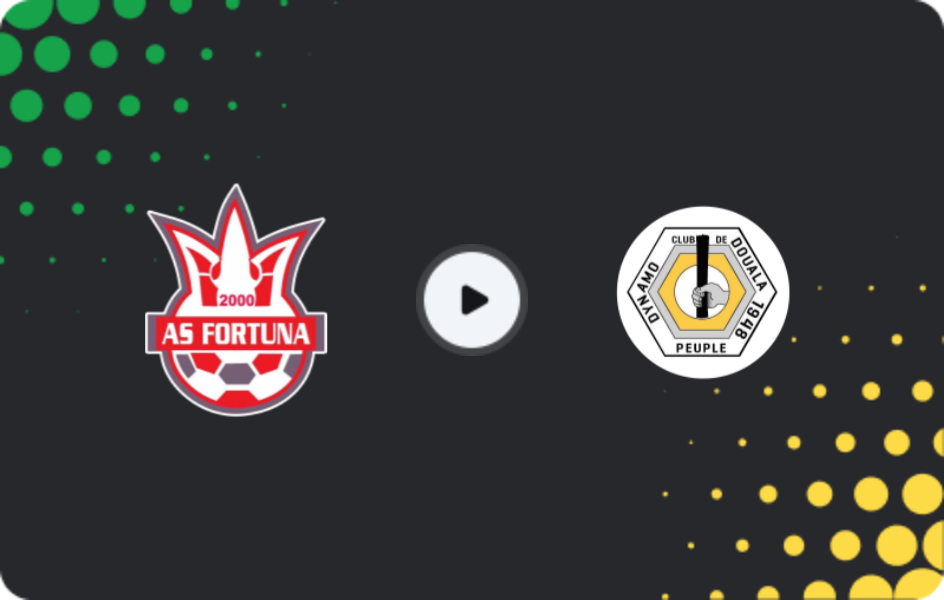 Where to watch Fortuna Mfou — Dynamo de Douala, Elite One, 08.04.2026