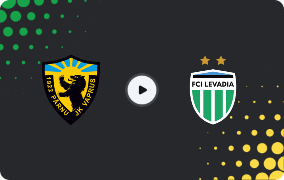 Where to watch Vaprus — Levadia, Meistriliiga, 08.04.2026
