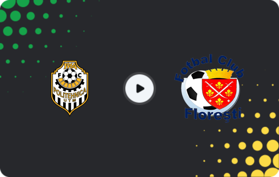 Where to watch Politehnica UTM — Floreşti, Super Liga, 11.04.2026