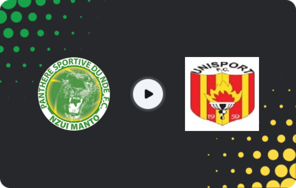 Where to watch Panthère — Unisport Bafang, Elite One, 12.04.2026