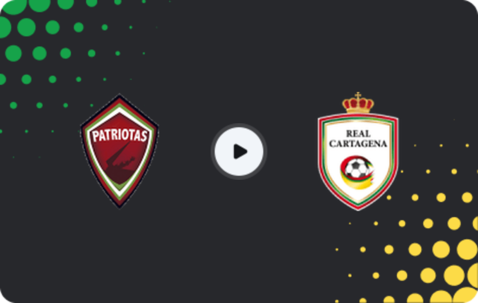 Where to watch Patriotas — Real Cartagena, Primera B, 13.04.2026