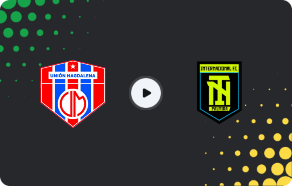 Where to watch Union Magdalena — Internacional Palmira, Primera B, 14.04.2026
