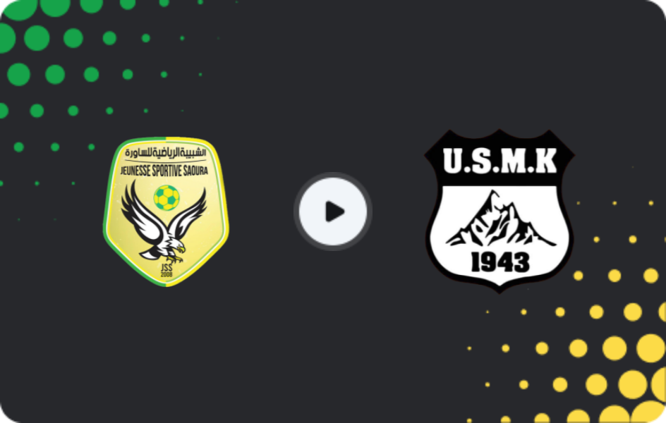 Where to watch JS Saoura — Khenchela, Ligue 1, 17.04.2026