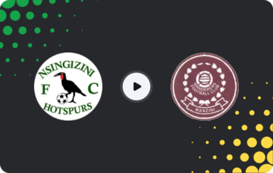Where to watch Nsingizini Hotspurs — Manzini Wanderers, Premier League, 18.04.2026