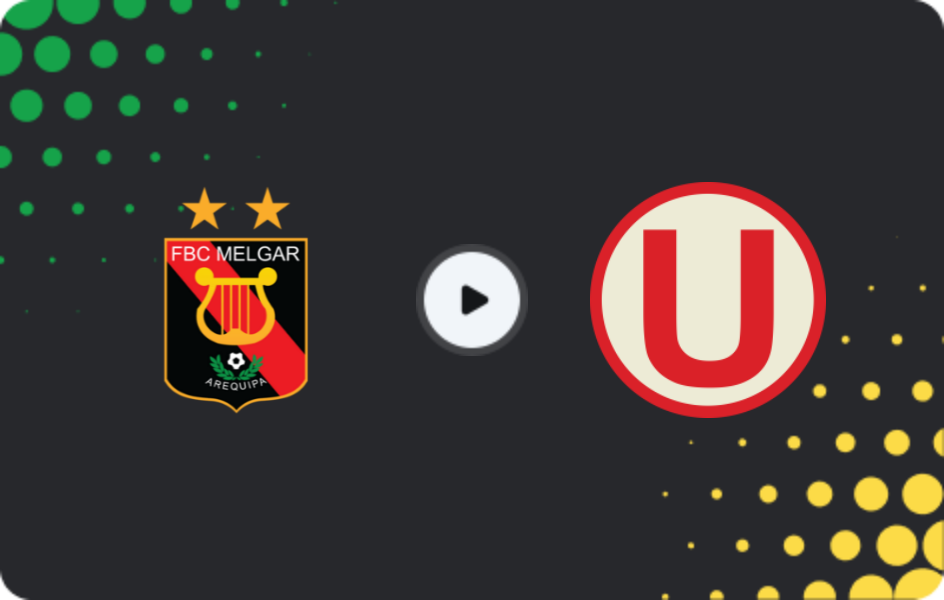 Where to watch FBC Melgar — Universitario, Primera División, 18.04.2026