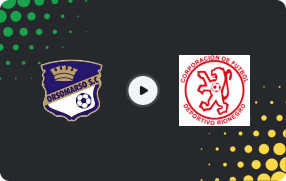 Where to watch Orsomarso — Leones FC, Primera B, 18.04.2026