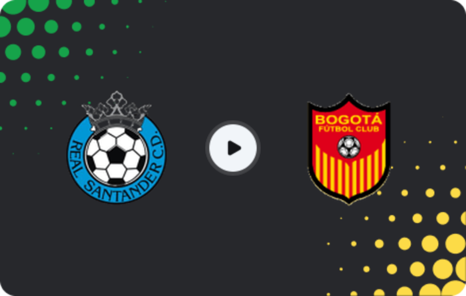 Where to watch Real Santander — Bogota FC, Primera B, 18.04.2026