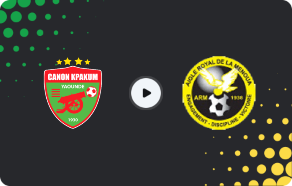 Where to watch Canon — Aigle Royal, Elite One, 19.04.2026