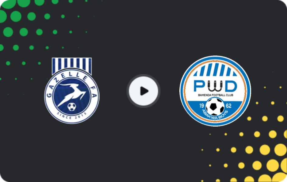 Where to watch Gazelle — PWD, Elite One, 19.04.2026